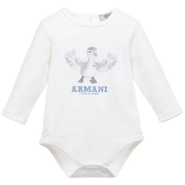 armani baby bodysuit